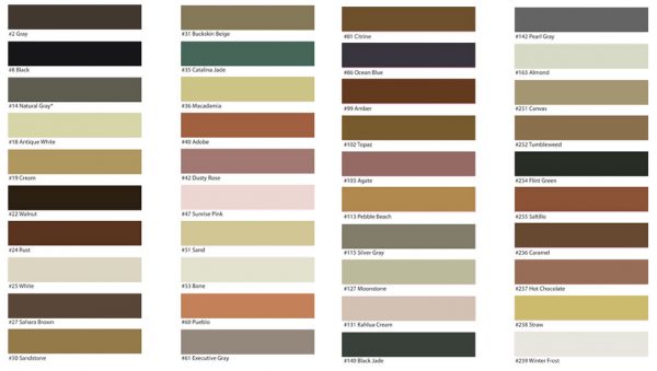 Info/Color Charts | Grout Shield | Grout Restoration System | Grout Cleaner